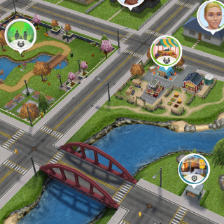 In-game screenshot showing the map with the new locations.